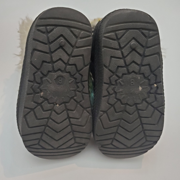 Babe | Fur Multicolored  Pre-distressed Boots - Picture 6 of 7